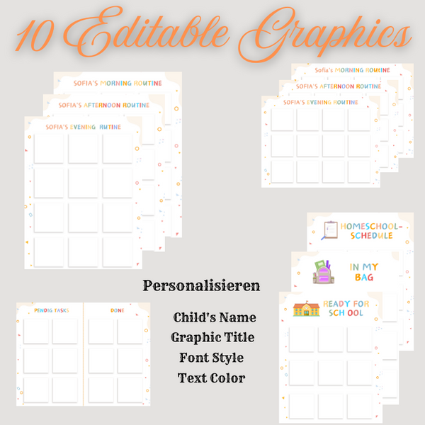 1600 Routine Cards